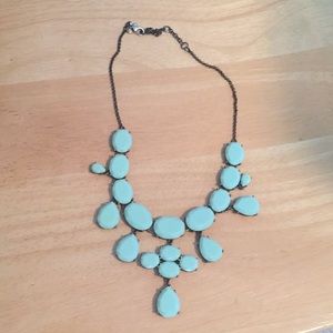 Turquoise JCrew Statement Necklace